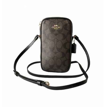 CROSSBODY BROWN BLACK - COACH